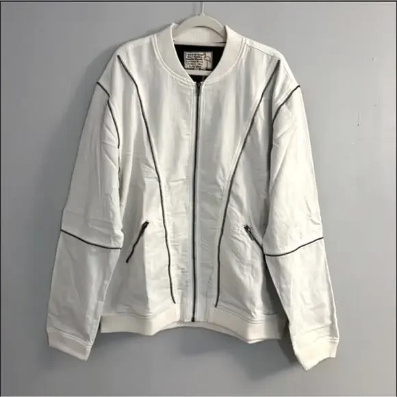 Free People x Sandrine Rose Oversized Bomber Jacket NWT - Picture 1 of 4